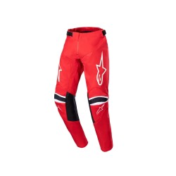 Alpinestars Youth Racer Narin Genç Kros Motosiklet Pantolonu Kırmızı / Beyaz - 1