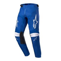 Alpinestars Youth Racer Narin Genç Kros Motosiklet Pantolonu Mavi / Beyaz - 1