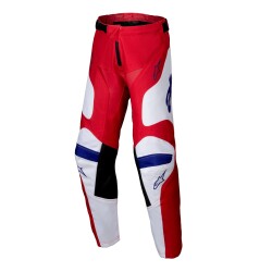 Alpinestars Youth Racer Veil Off-Road Pantolonu Kırmızı / Beyaz - 1