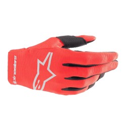 Alpinestars Youth Radar Çocuk-Genç Off-Road Motosiklet Eldiveni Kırmızı / Siyah - 1