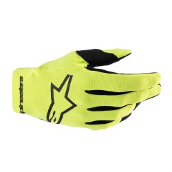 Alpinestars Youth Radar Korumalı Çocuk-Genç Motosiklet Eldiveni Sarı / Siyah - 1