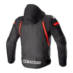 Alpinestars Zaca WP Korumalı Motosiklet Montu Siyah / Kırmızı - 2