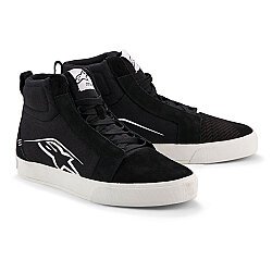 Alpinestas Ride-63 Canvas Korumalı Motosiklet Botu Siyah / Beyaz - Alpinestars