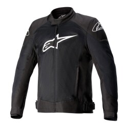 Alpinestars T-SP X SuperAir Yazlık Korumalı Motosiklet Montu Siyah / Beyaz 