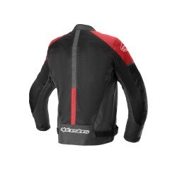 Alpinestars T-SP X SuperAir Yazlık Korumalı Motosiklet Montu Siyah / Kırmızı - Alpinestars (1)