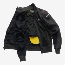 Blauer Easy Air Pro Korumalı Yazlık Motosiklet Montu Antrasit - Blauer HT (1)