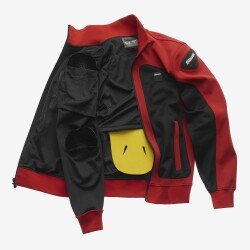 Blauer Easy Air Pro Korumalı Yazlık Motosiklet Montu Kırmızı - Blauer HT (1)