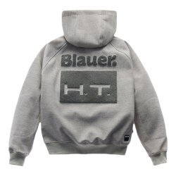 Blauer Easy Men Open Hoody Korumalı Motosiklet Montu Gri - Blauer HT (1)