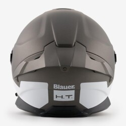 Blauer FF01 Fiber Kapalı Motosiklet Kaskı Titanyum - 4