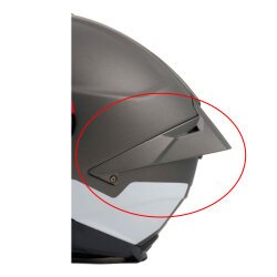 Blauer FF01 İçin Yedek Spoiler Titanyum - Blauer HT