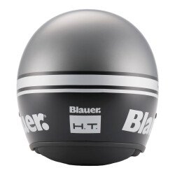GARAJJ Blauer Pilot 1.1 Monochrome Açık Motosiklet Kaskı Mat Gri - 3