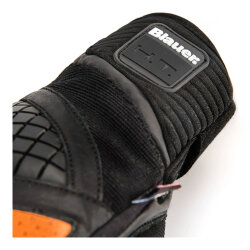 Blauer Urban Sport Korumalı Deri Motosiklet Eldiveni Siyah - 2