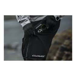 Clover ADV Korumalı Kadın Motosiklet Pantolonu (Kısa Bacak) Siyah - 5