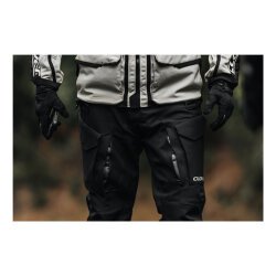 Clover ADV Korumalı Kadın Motosiklet Pantolonu Siyah - 4