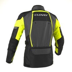 GARAJJ Clover Dakar-2 WP Korumalı Motosiklet Montu Siyah / Sarı - 2