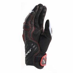 Clover GTS-3 Korumalı Yazlık Motosiklet Eldiveni Beyaz / Kırmızı - 3