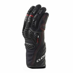 Clover GTS-3 Korumalı Yazlık Motosiklet Eldiveni Siyah - 2