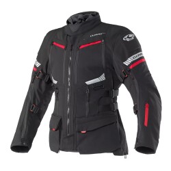 Clover GTS-5 Korumalı Motosiklet Montu Siyah - 1