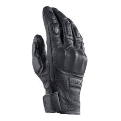 Clover KVS-2 Korumalı Deri Motosiklet Eldiveni Siyah - 1