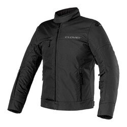 Clover Looping Korumalı Kadın Motosiklet Montu Siyah - 1