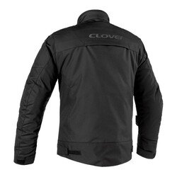 Clover Looping Korumalı Kadın Motosiklet Montu Siyah - 2