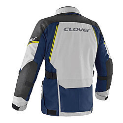 Clover Outland-3 WP Korumalı Motosiklet Montu Mavi / Gri - Clover (1)