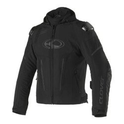 Clover Rainblade-3 WP Korumalı Motosiklet Montu Siyah - Clover