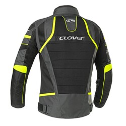 Clover RainJet -2 WP Korumalı Motosiklet Montu Koyu Gri - 2