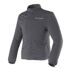 Clover Rainjet-3 WP Korumalı Motosiklet Montu Gri / Siyah / Kırmızı - 5