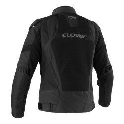 Clover Rainjet-3 WP Korumalı Motosiklet Montu Siyah - Clover (1)