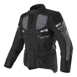 Clover Rally Pro WP Korumalı Motosiklet Montu Siyah - Clover