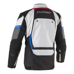 Clover Rally Pro WP Korumalı Motosiklet Montu Siyah / Gri - Clover (1)