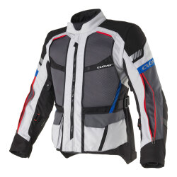 Clover Rally Pro WP Korumalı Motosiklet Montu Siyah / Gri - 4