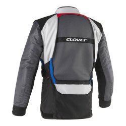 Clover Rally Pro WP Korumalı Motosiklet Montu Siyah / Gri - 6