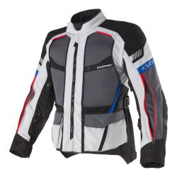 Clover Rally Pro WP Korumalı Motosiklet Montu Siyah / Gri - 4