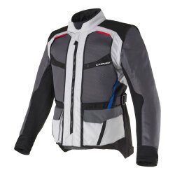 Clover Rally Pro WP Korumalı Motosiklet Montu Siyah / Gri - 5