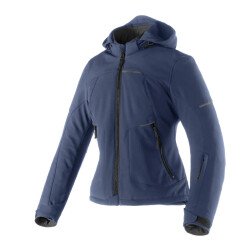 GARAJJ Clover Rambla WP Korumalı Kadın Motosiklet Montu Mavi 