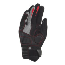 Clover Raptor - 3 Korumalı Motosiklet Eldiveni Siyah / Kırmızı - 3