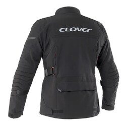 Clover Savana-4 WP Korumalı Motosiklet Montu Siyah - Clover (1)