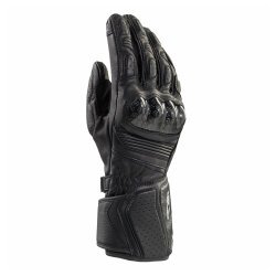 Clover ST-03 Korumalı Deri Motosiklet Eldiveni Siyah - Clover