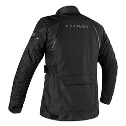 Clover Storm-4 WP Korumalı Motosiklet Montu Siyah - 2