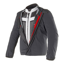 Clover Ventouring-4 WP Korumalı Motosiklet Montu Gri / Siyah / Kırmızı - 3