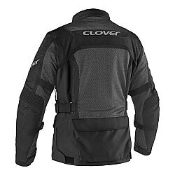 Clover Ventouring-4 WP Korumalı Motosiklet Montu Siyah - Clover (1)