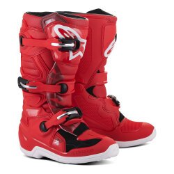 Alpinestars TECH 7S Kros Çocuk Motosiklet Botu Kırmızı - Alpinestars