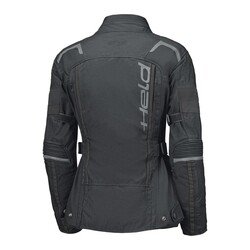 Held 4-Touring II Korumalı Kadın Motosiklet Montu Siyah - Held (1)