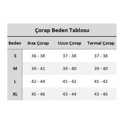 Held Cool-Dry Termal Kısa Çorap Siyah / Gri - Held (1)