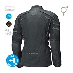 GARAJJ Held Karakum Top Adveture Korumalı Kadın Motosiklet Montu Siyah - 2