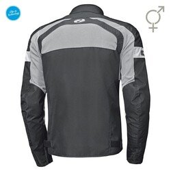 Held Tropic 3 Korumalı Yazlık Kadın Motosiklet Montu Siyah / Gri - Held (1)