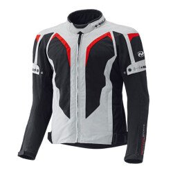 Held Zelda Yazlık Korumalı Motosiklet Montu Gri / Siyah / Kırmızı - Held