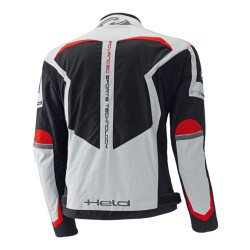 Held Zelda Yazlık Korumalı Motosiklet Montu Gri / Siyah / Kırmızı - Held (1)
